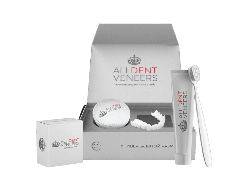 ALL DENT VENEERS оригинальный комплекс для идеальной и ровной улыбки!